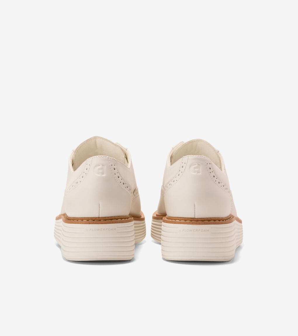 オリジナルグランド プラットフォーム レースレス オックスフォード womens