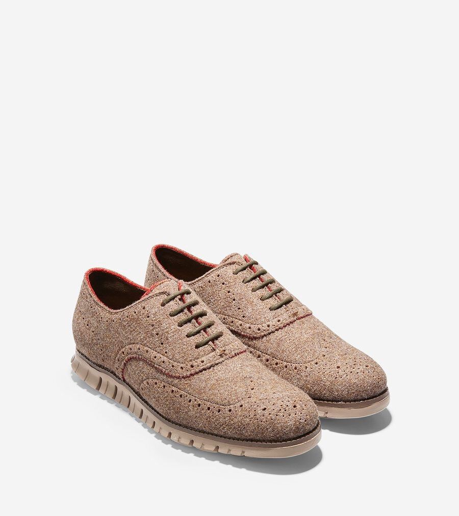 ♥【COLE HAAN】ゼログランド ウィングオックスフォード ♥ ゼログランド ウィング オックスフォード mens. 0.0 | COLE_HAAN