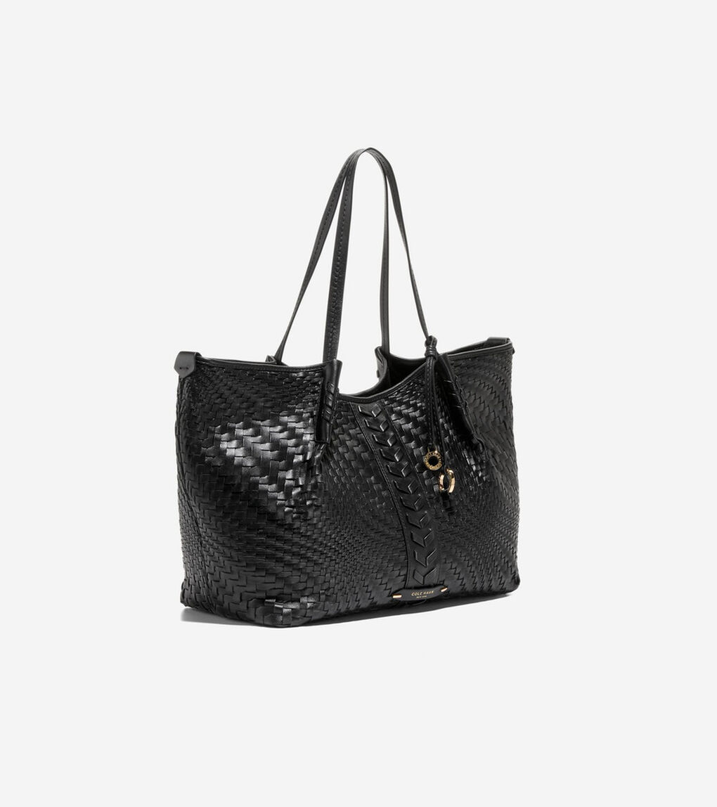 イザベラ スラウチー ウーブン トート womens