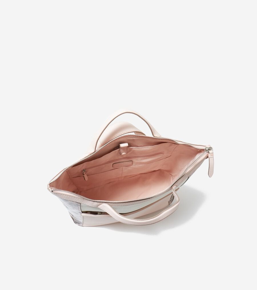 Kailani leather studded shop large camera bag