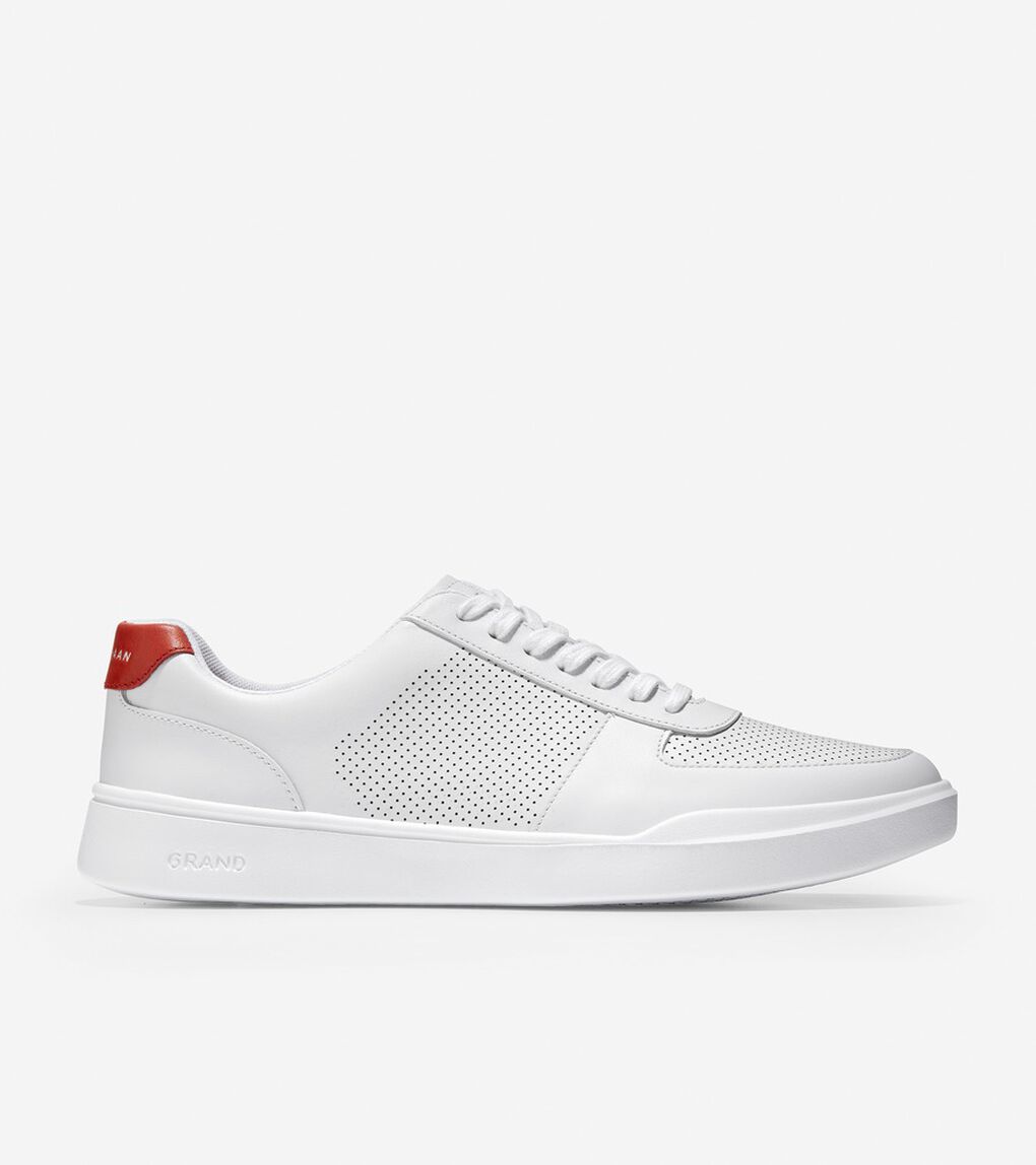 グランド クロスコート モダン パーフォレーション スニーカー mens.