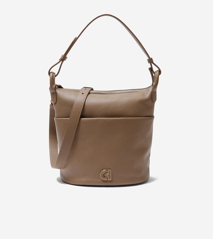 エッセンシャル ソフト バケット バッグ womens. 38000 | COLE_HAAN