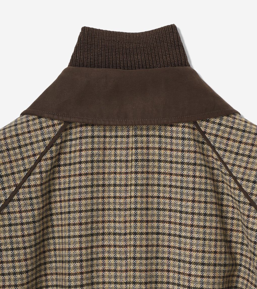 ハウンドトゥース ウール ハンター ジャケット womens