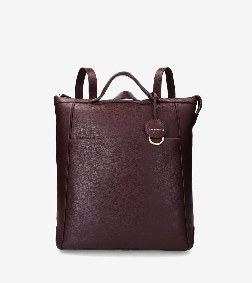グランド アンビション レザー バックパック womens. 20000 | COLE_HAAN