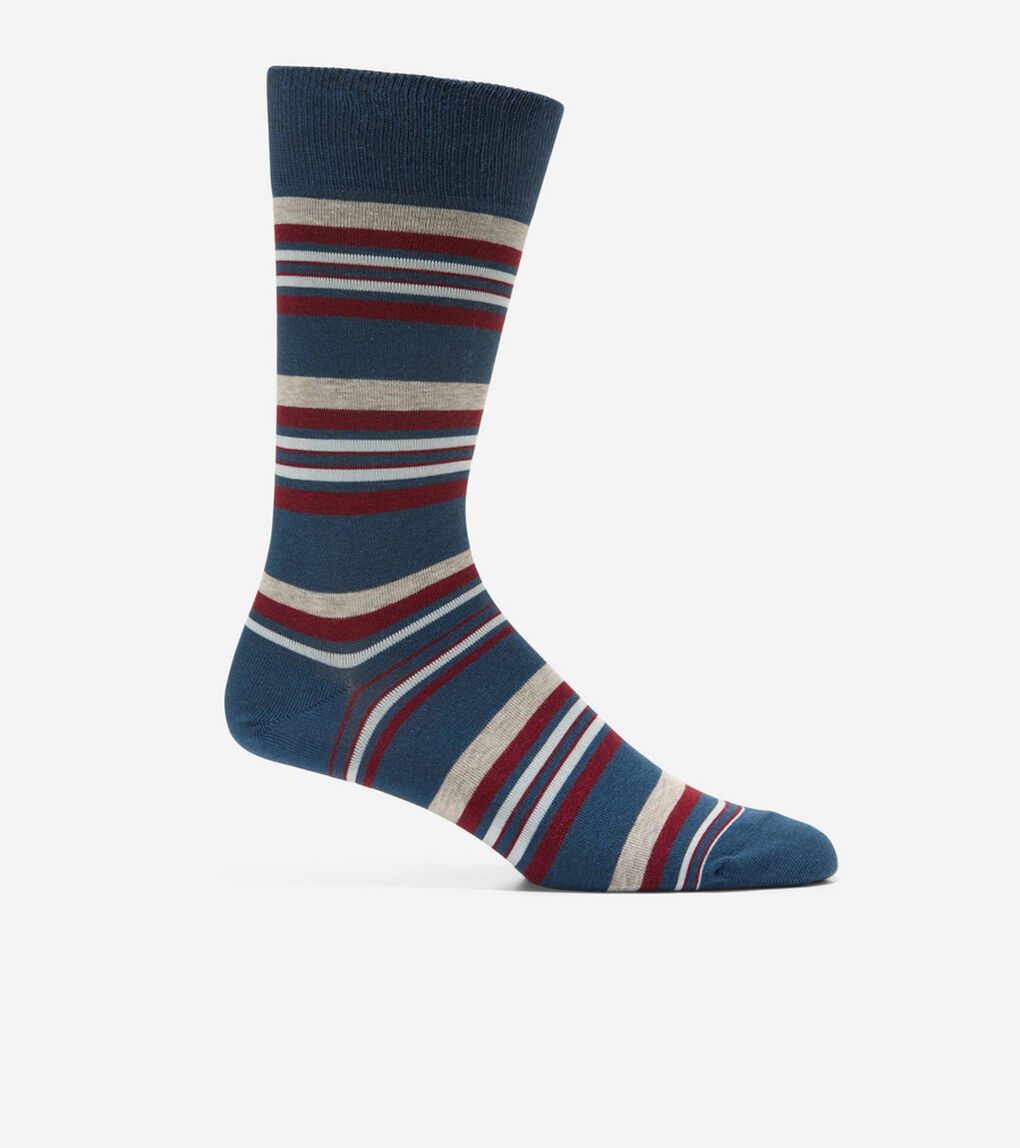 ストライプ ドレス クルー mens.