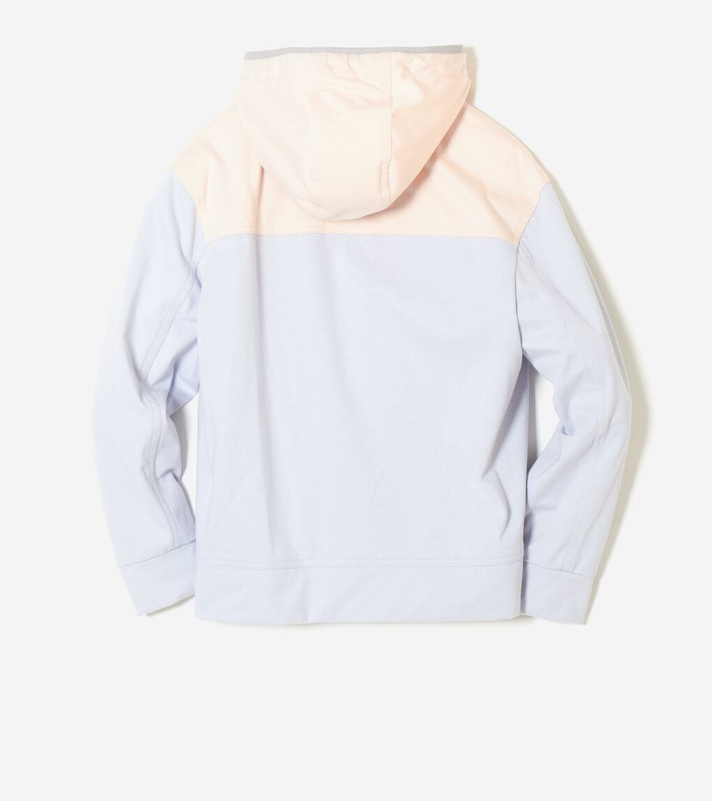 ゼログランド カラーブロック フーディー womens.
