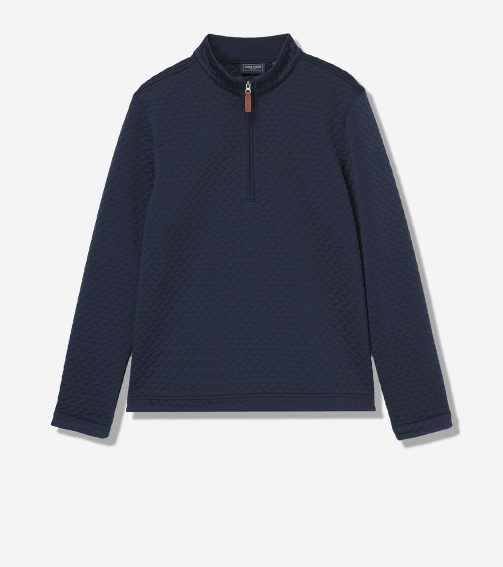 ラスト スティッチ クオーター ジップ mens