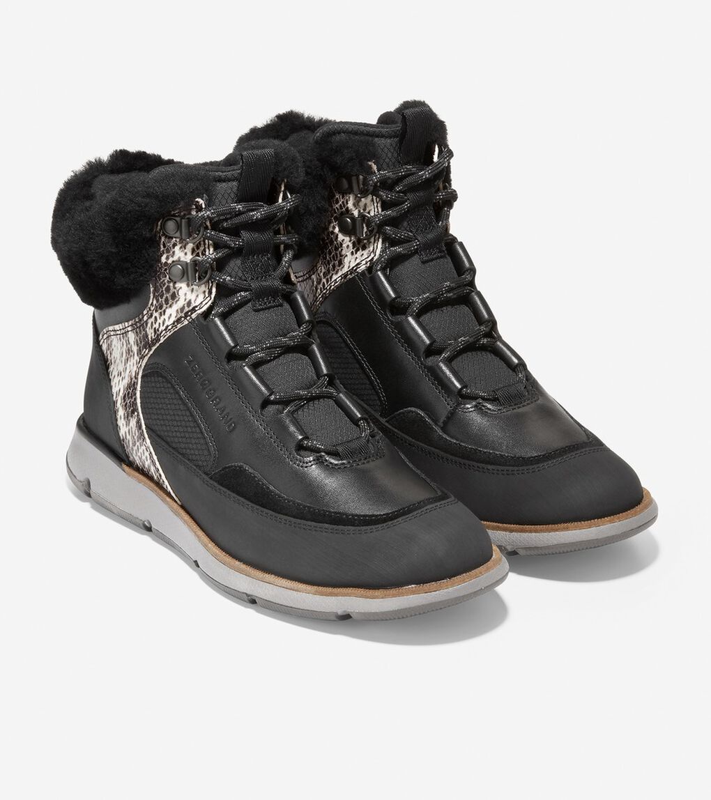 4.ゼログランド レザー ハイカー womens.