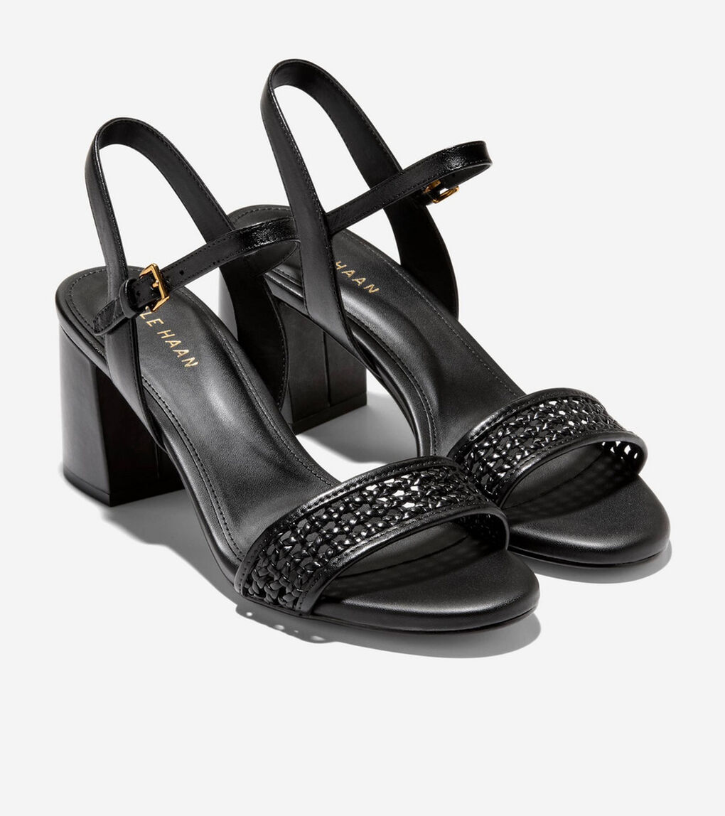 ジョージー ブロック ヒール サンダル 65MM womens.