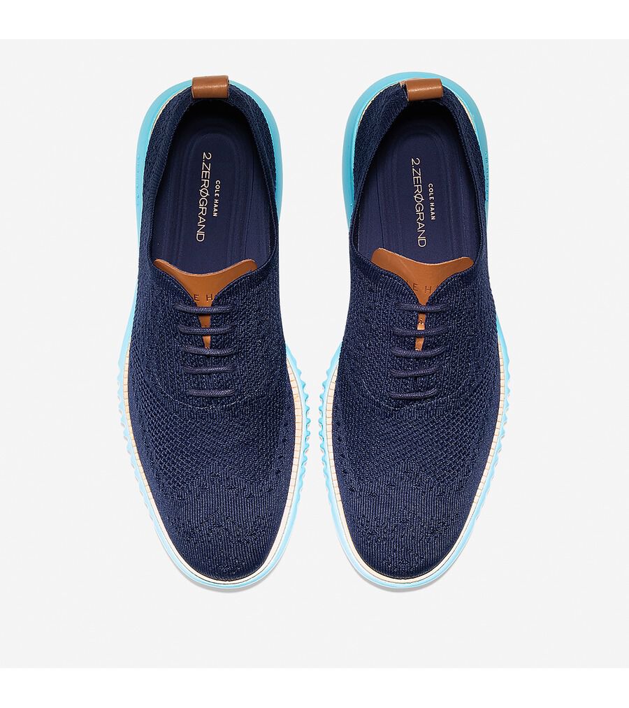 2.ゼログランド スティッチライト オックスフォード mens. 0.0 | COLE_HAAN