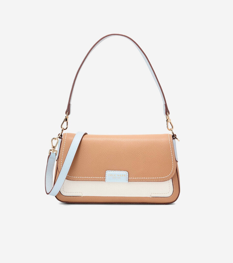 COLE HAAN(コール ハーン)本革ショルダーバッグ 美品 COLE HAAN（コールハーン） ショルダーバッグ 本革 レザーバッグメンズ