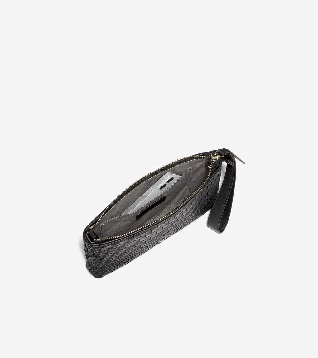 エッセンシャルウーブンポーチ womens
