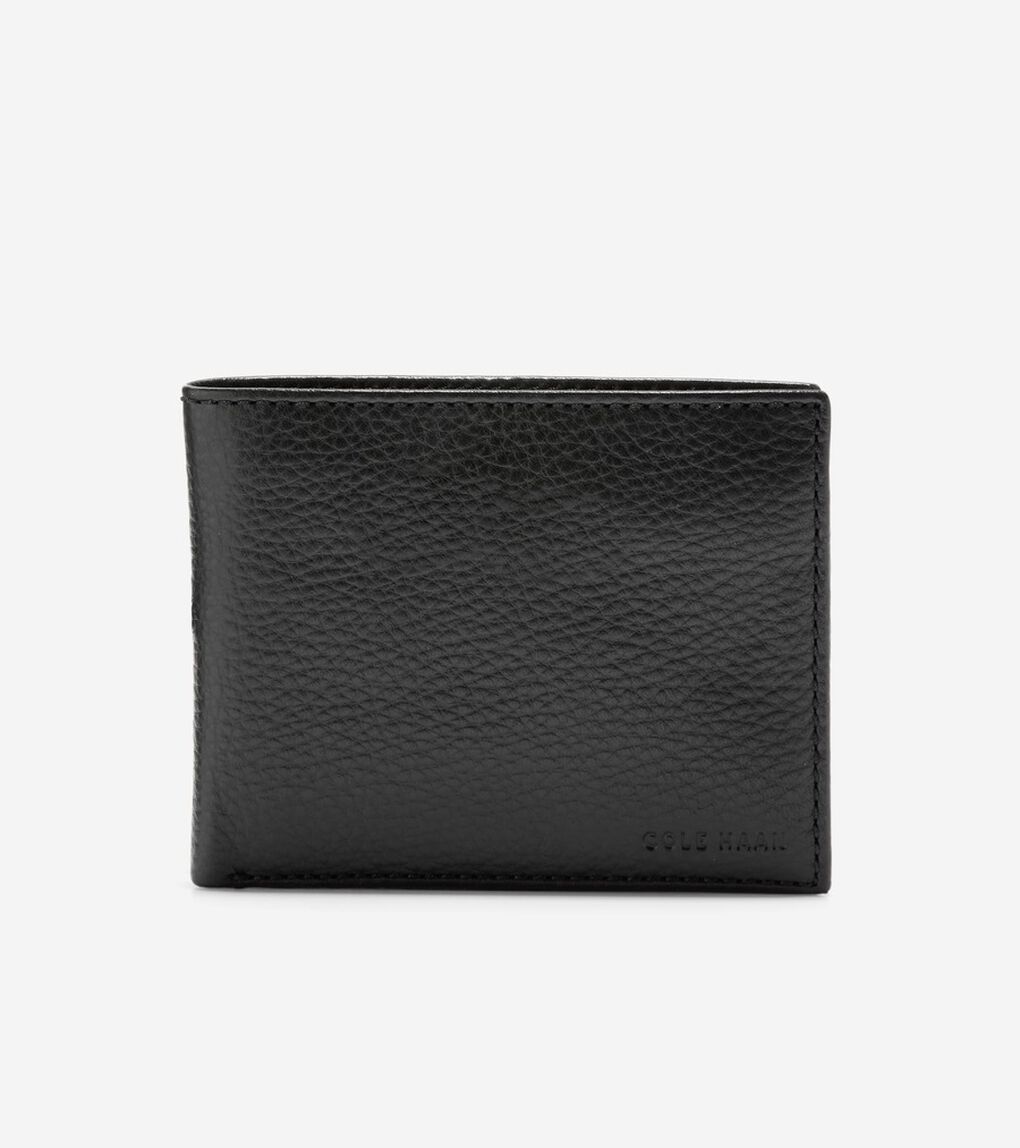 ぺブル レザー ウォレット mens.