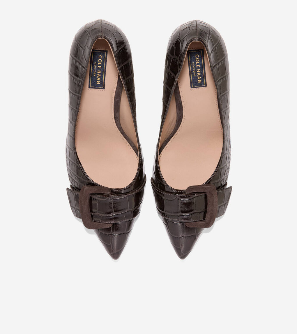 フィデラ バックル パンプ womens