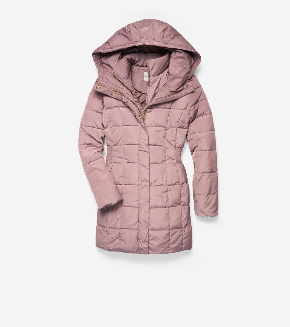 シグネチャー 32IN ダウン コート womens. 0.0 | COLE_HAAN