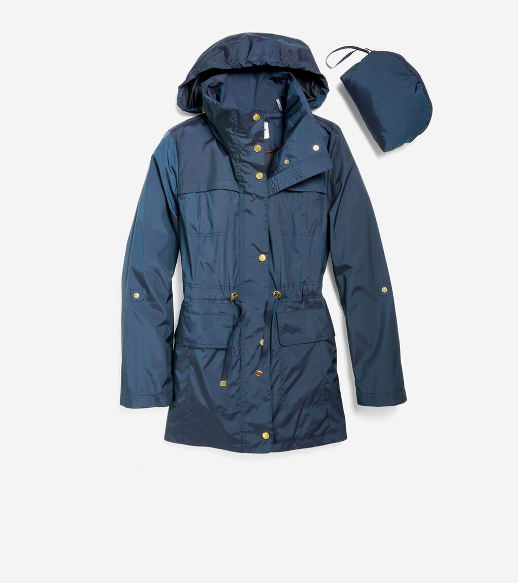 パッカブル ヒドゥン レイン ジャケット womens.