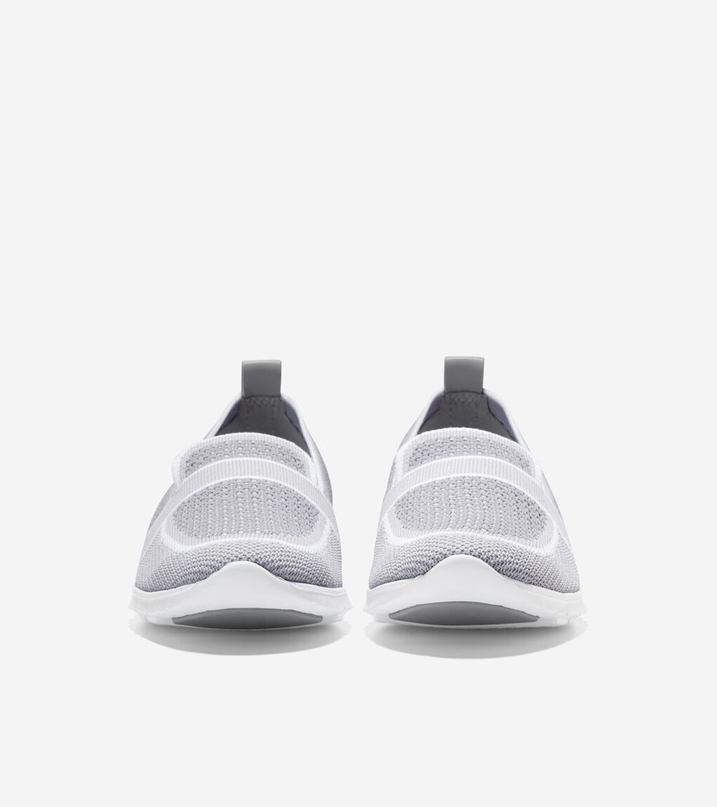 ゼログランド スティッチライト スリッポン ローファー womens.