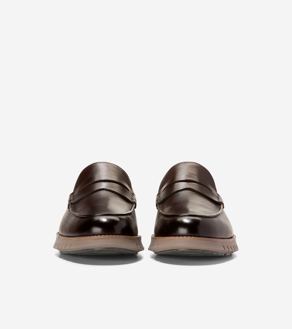ゼログランド リマスタード ペニーローファー mens