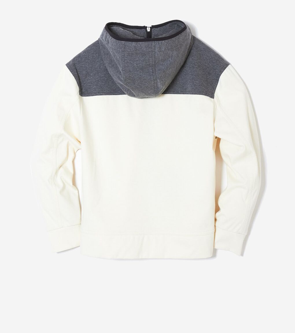 ゼログランド カラーブロック フーディー womens.