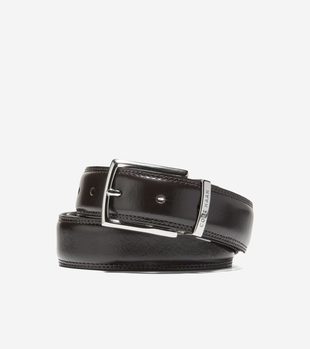 クラシックリバーシブルレザーベルト mens