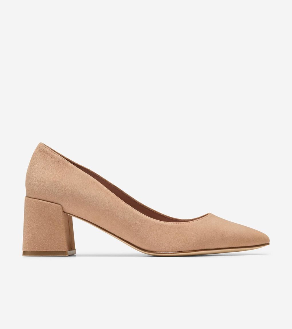 カサンドラ ブロックヒール パンプ womens
