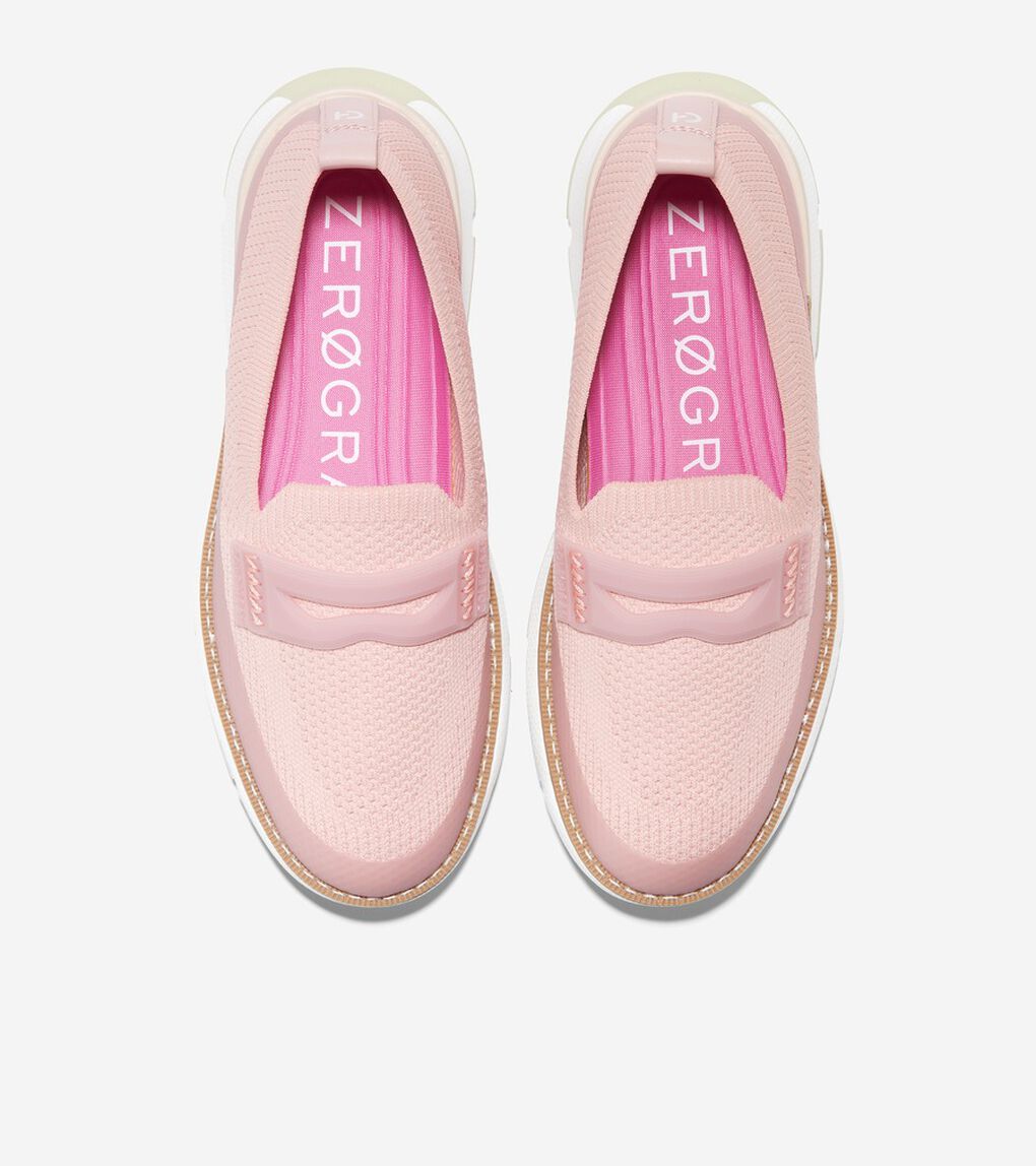 4. ゼログランド スティッチライト ローファー womens.