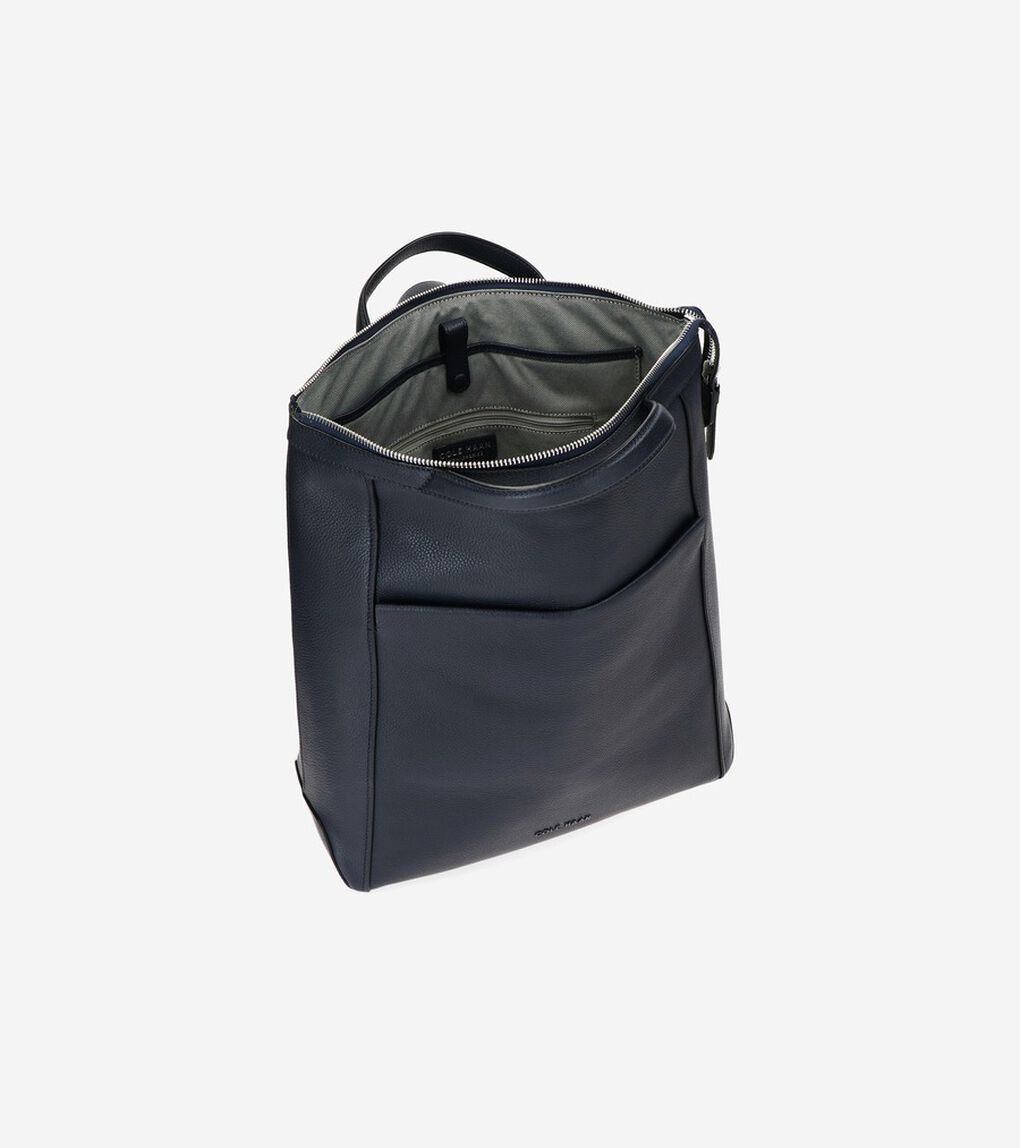 グランド アンビション レザー バックパック mens.