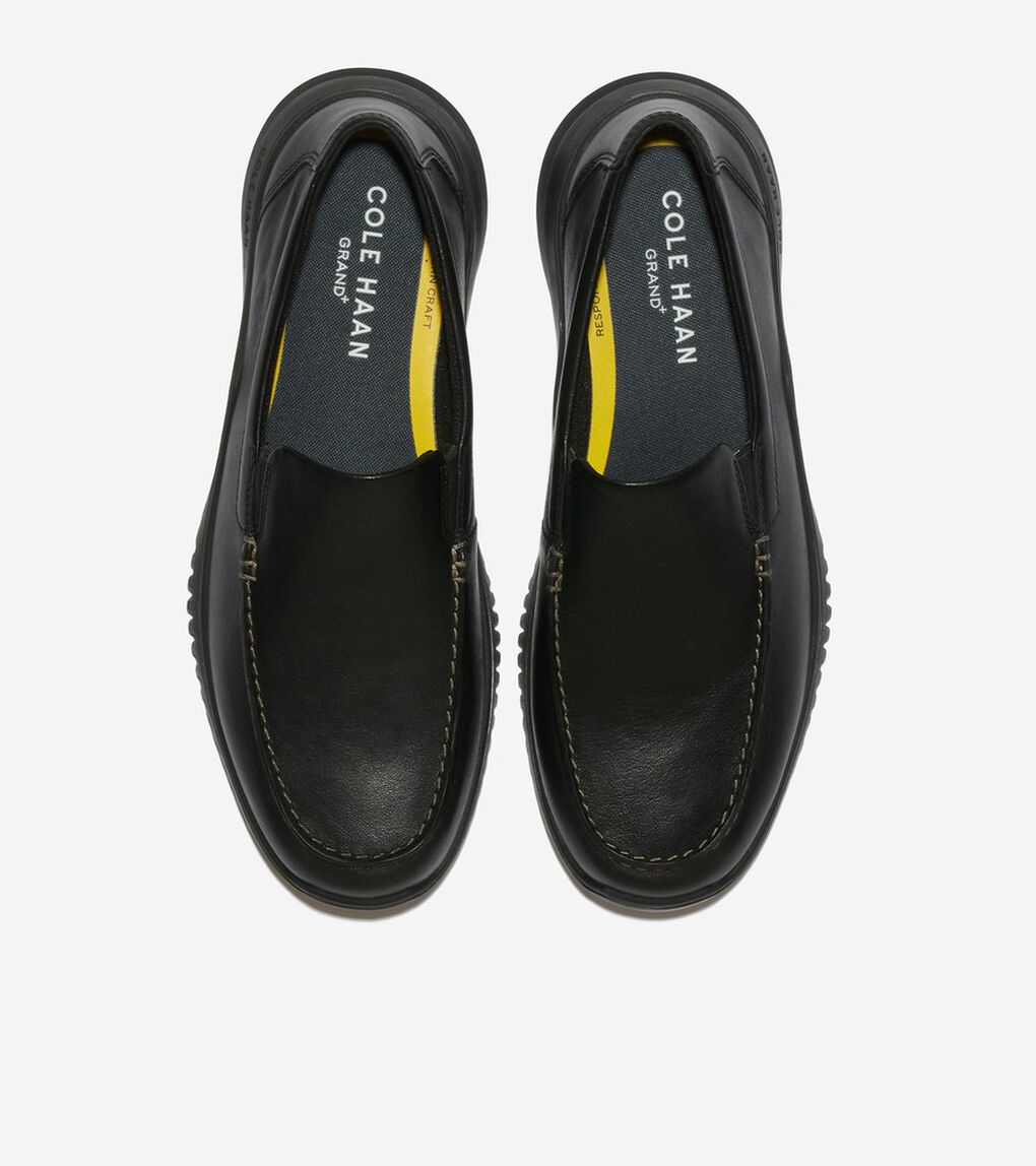 グランドプラス ダブルゴアローファー mens.