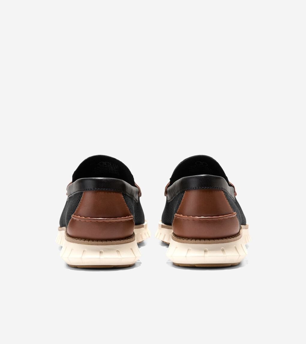 ゼログランド リマスタード スティッチライト ローファー mens
