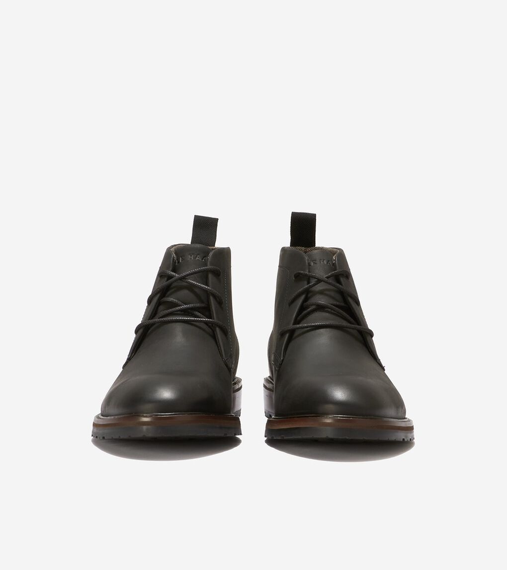 バークシャー ラグ チャッカ ブーツ mens.