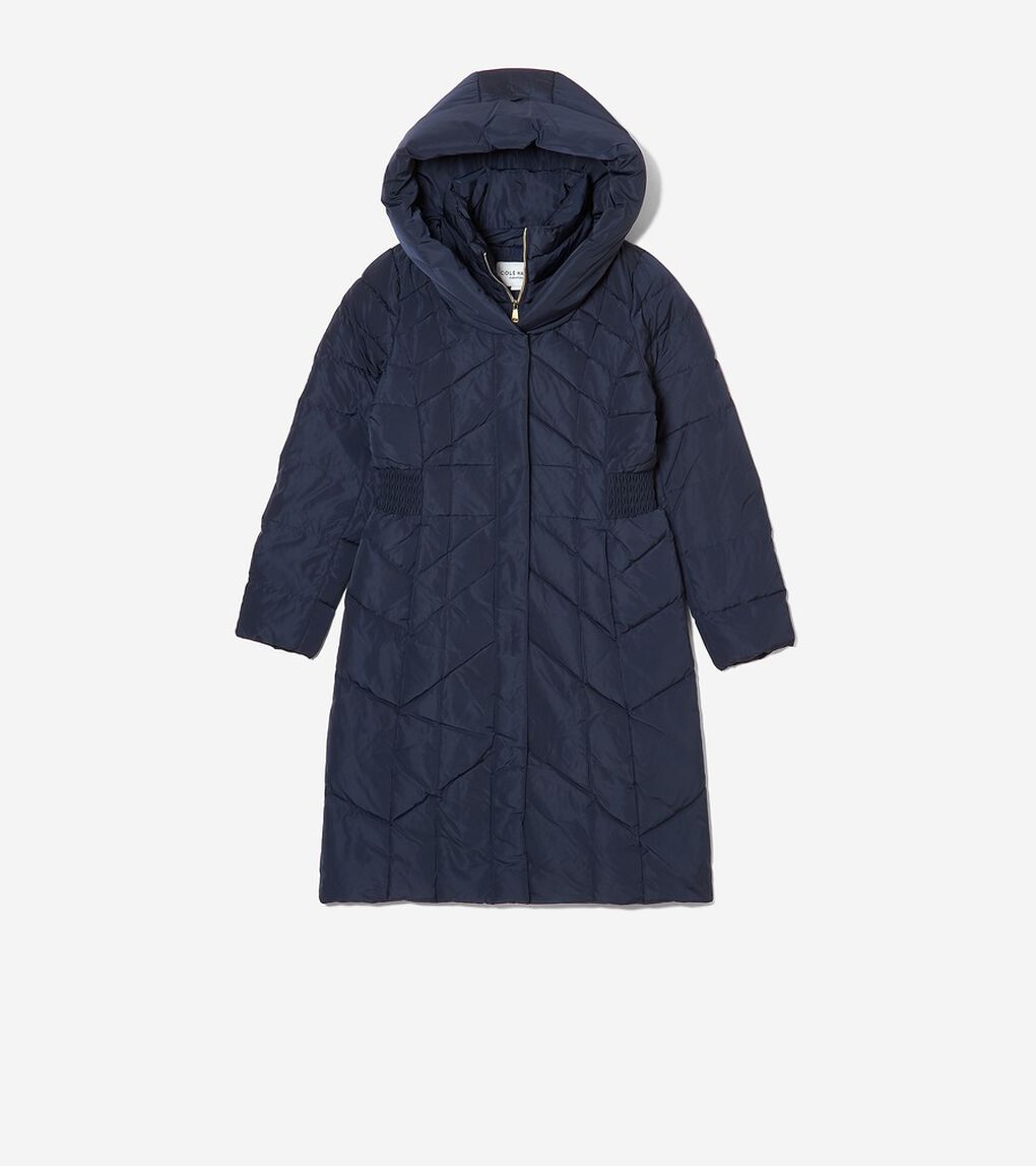 タフタ ダウンコート womens.