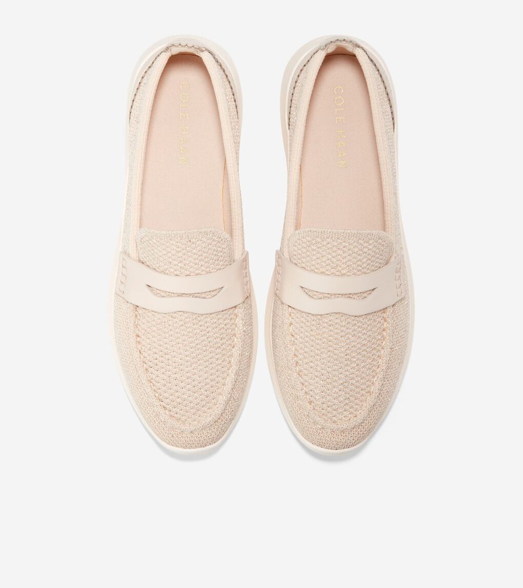 ゼログランド メリット スティッチライト ローファー womens.