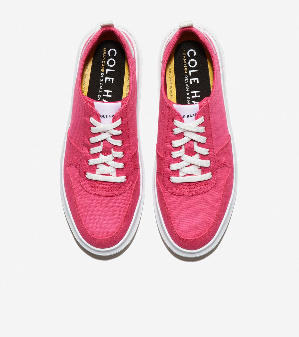 グランドプロ ラリー キャンバス コート スニーカー womens.