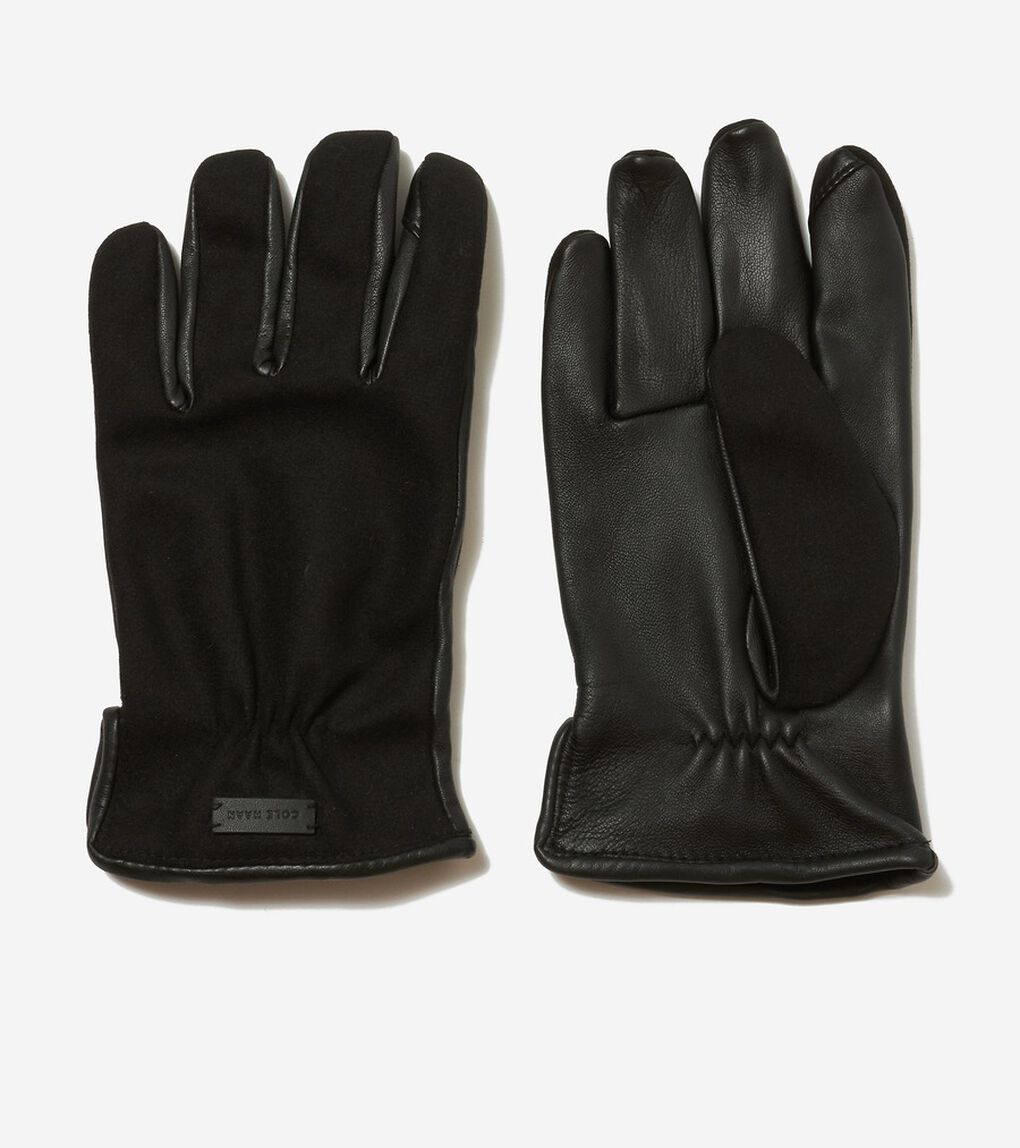 ウールバックレザーグローブ mens.