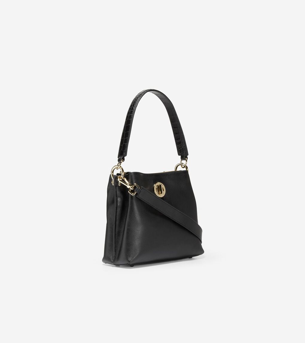 スモール ターンロック バケットバッグ womens.