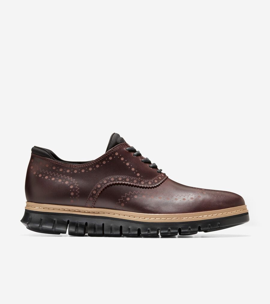 ゼログランド ウィング オックスフォード ウォータープルーフ mens. 0.0 | COLE_HAAN