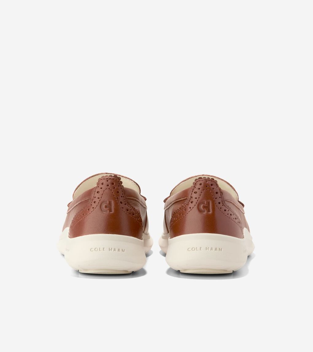 ゼログランド メリット レザー ローファー womens.