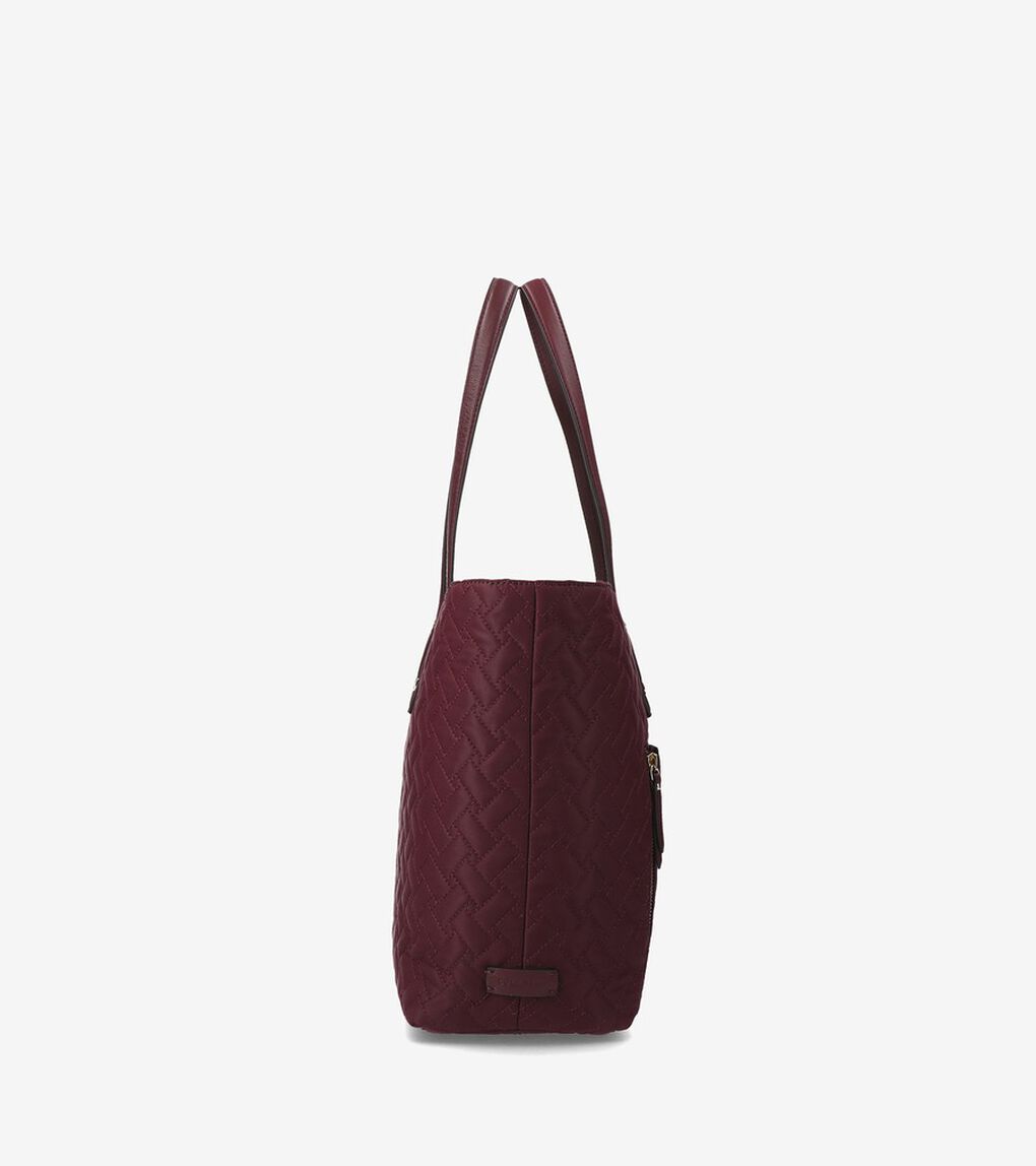キルテッド ナイロン トート womens.