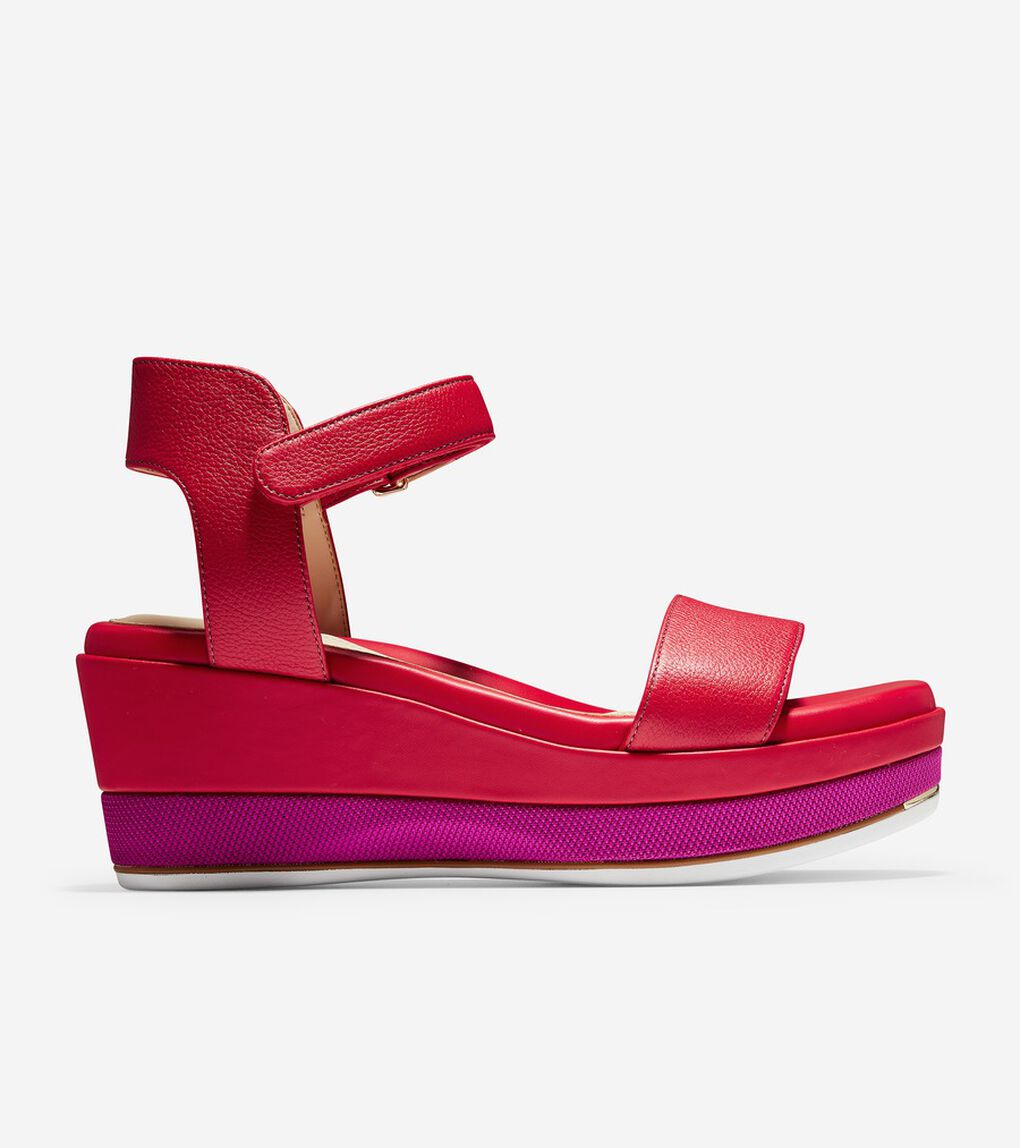 グランド アンビション ウェッジ サンダル womens. 0.0 | COLE_HAAN