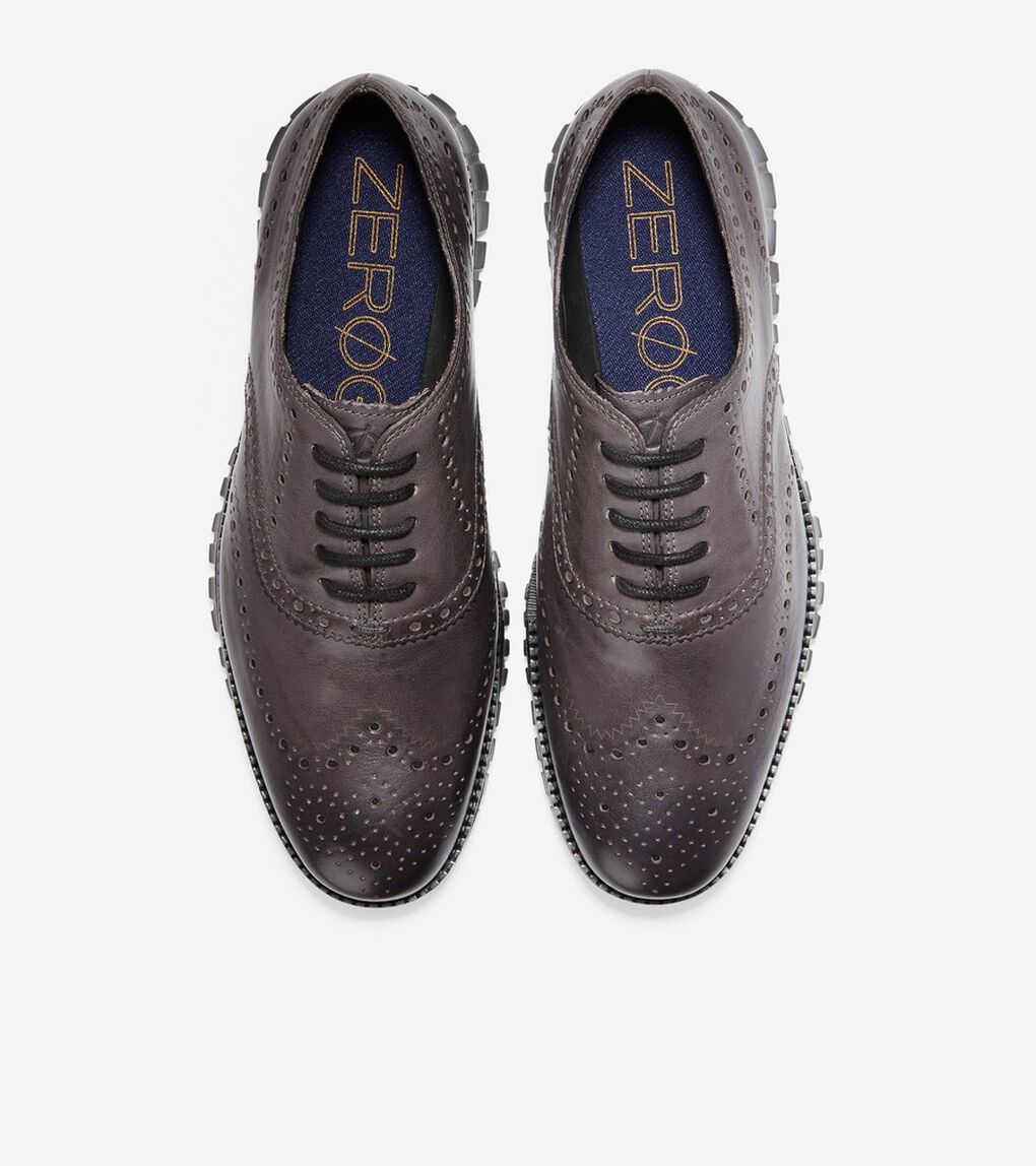 ゼログランド ウィングチップ オックスフォード mens. 0.0 | COLE_HAAN