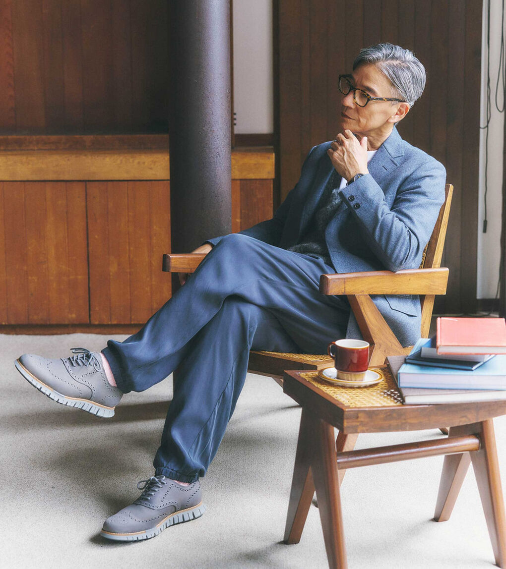 ゼログランド リマスタード ウィングチップ オックスフォード mens