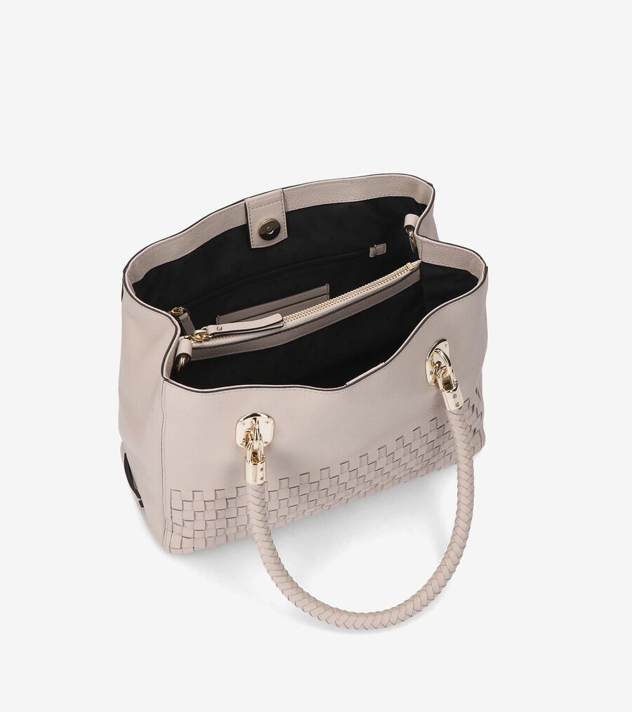 ベンソン ノベルティ ウィーブ スモール トート womens 17000 | COLE_HAAN