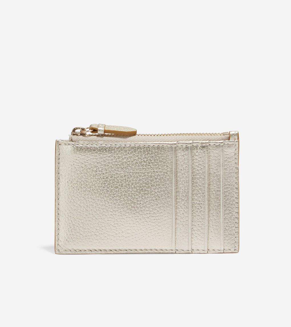 カード ケース ジップ付き womens.