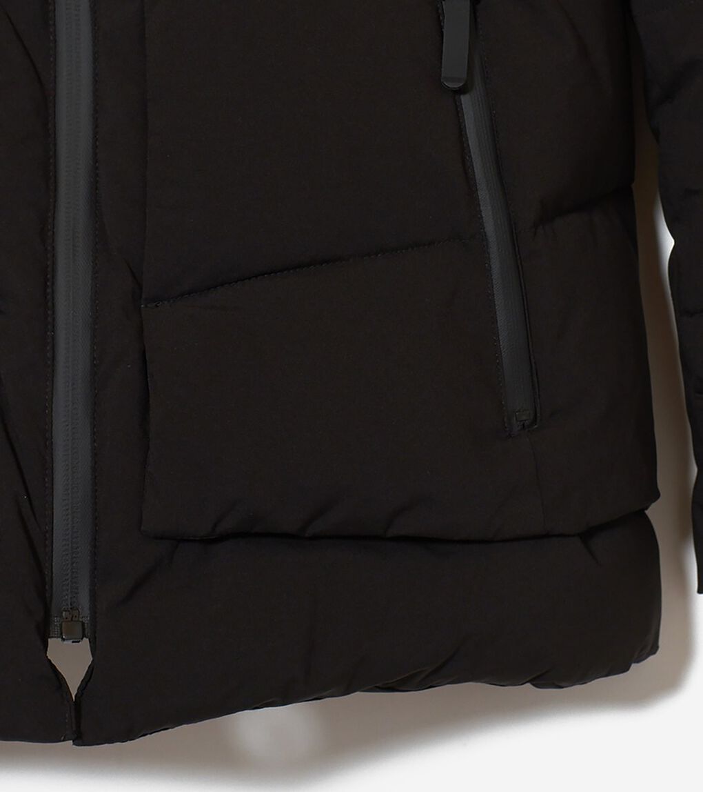 ゼログランド ショート パッファー フード付き womens.