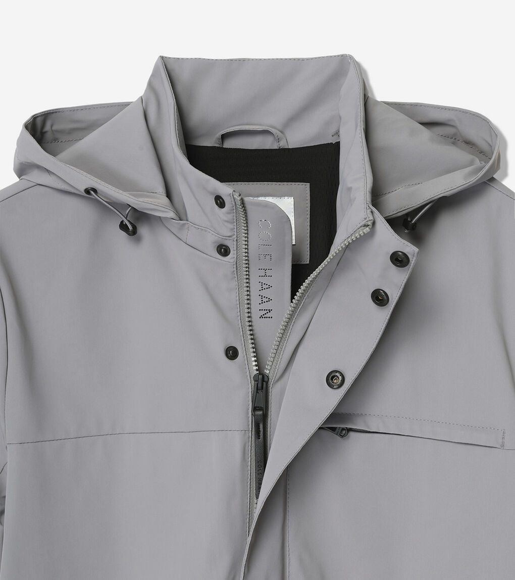 レインパーカー ウィズ フード mens.