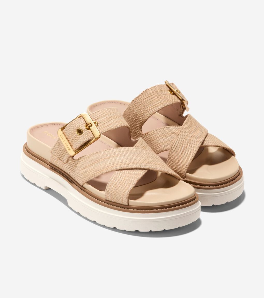 フラヤ スライド サンダル womens.