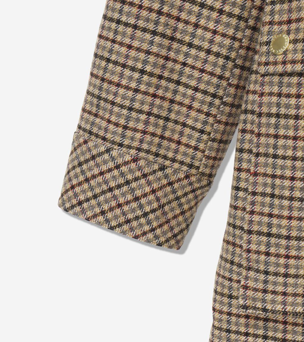 ハウンドトゥース ウール ハンター ジャケット womens