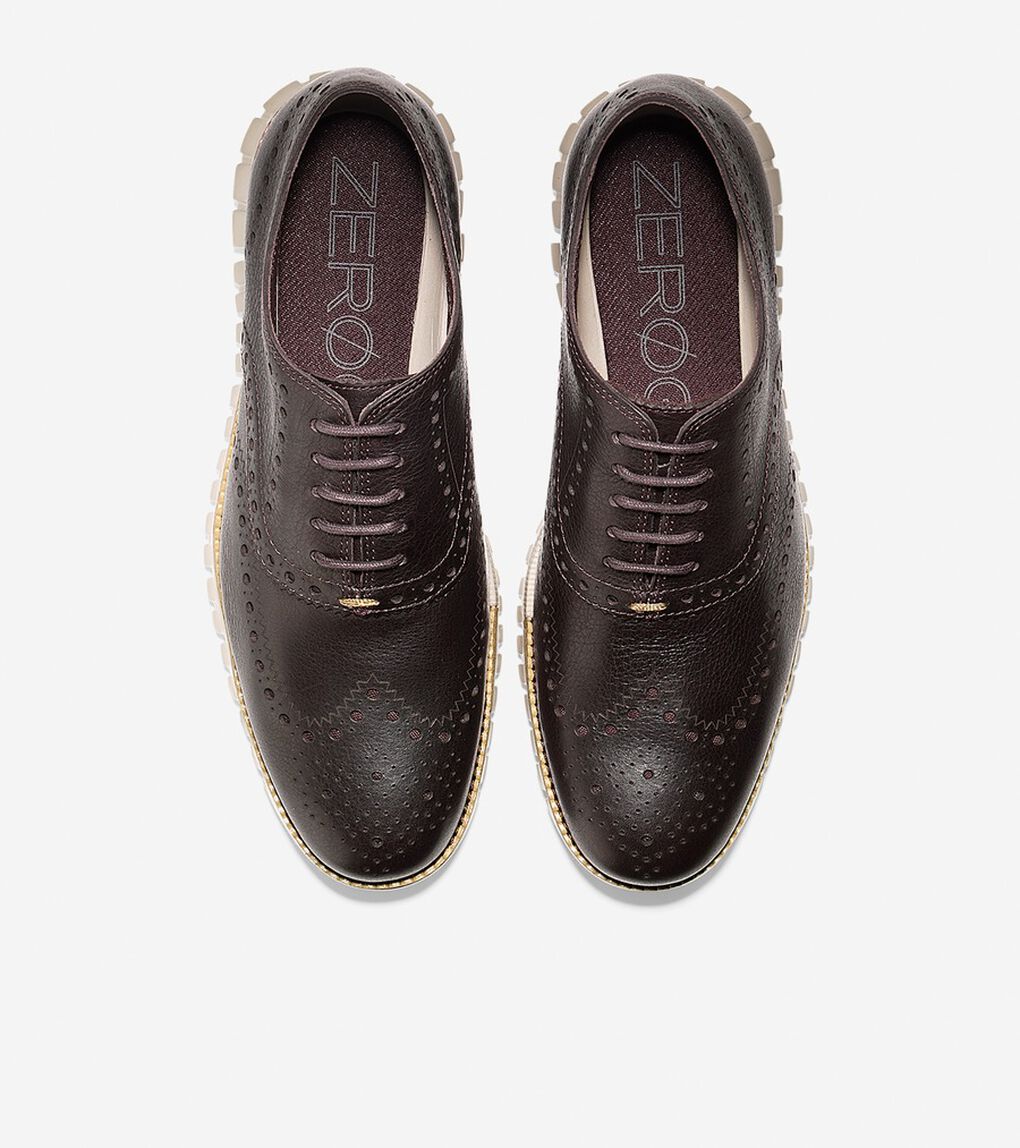 ゼログランド ウィングチップ オックスフォード mens.