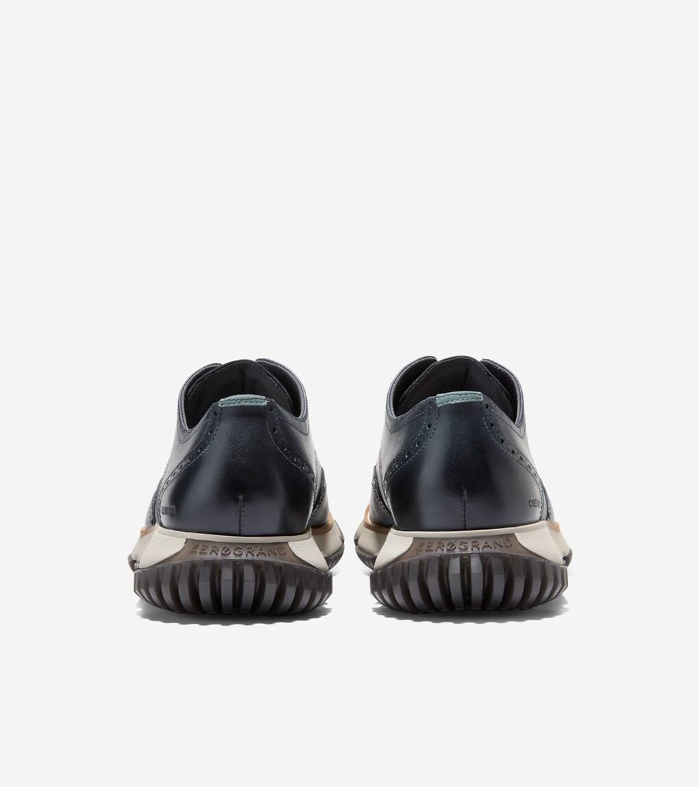 4.ゼログランド ウィングチップ ウィンター オックスフォード mens.