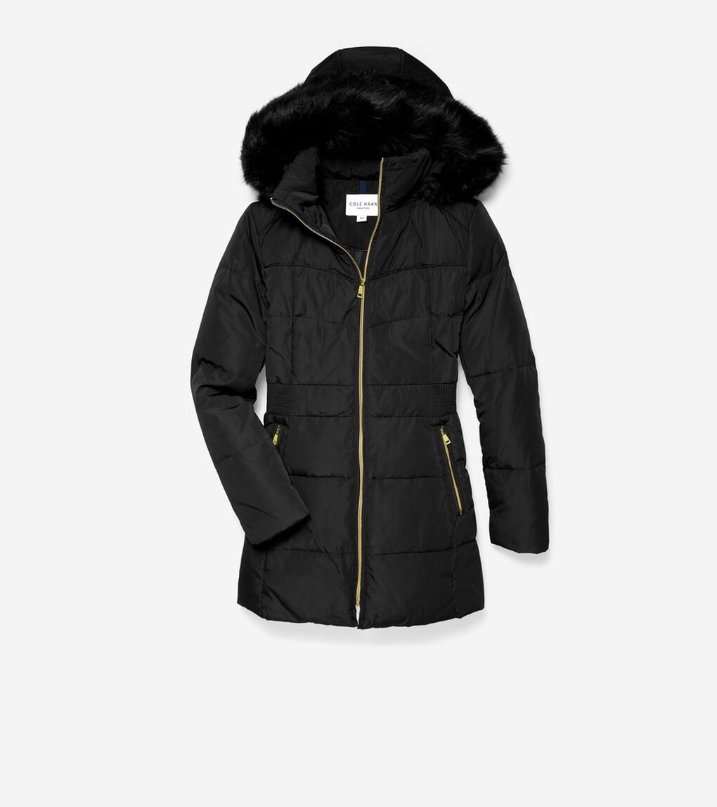 タフタ ダウン ジャケット womens. 0.0 | COLE_HAAN
